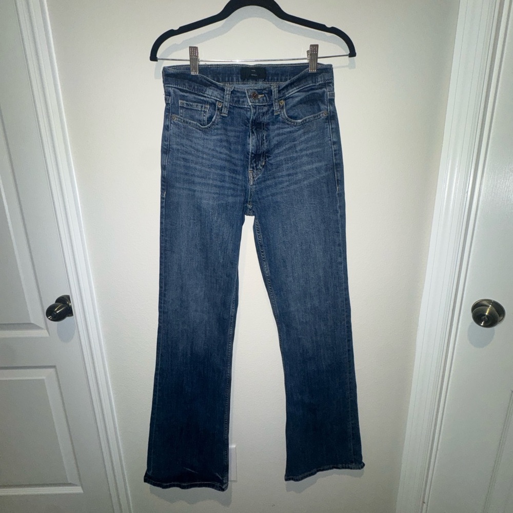 Banana Republic Dark Blue Flare Jeans